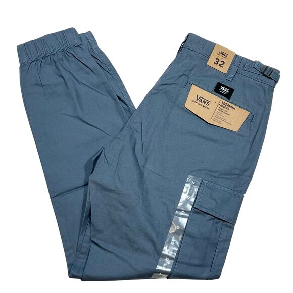 Vans Off the Wall Tremain Jogger Pants Men 31x30 Gray Jogger Fit Medium Rise - Picture 5 of 11